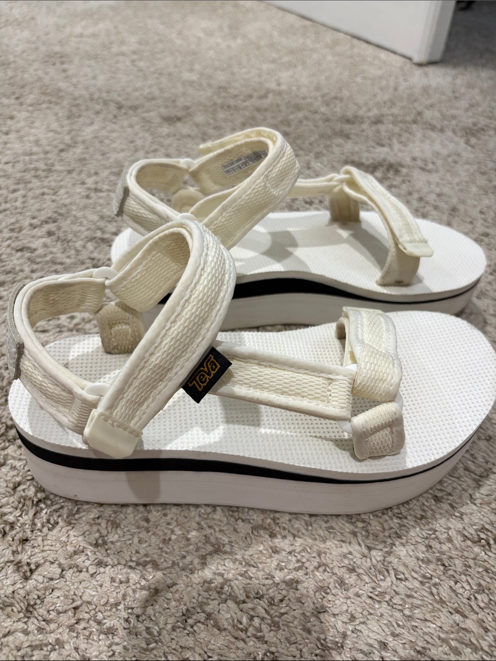 Teva Mesh Platform Sandals